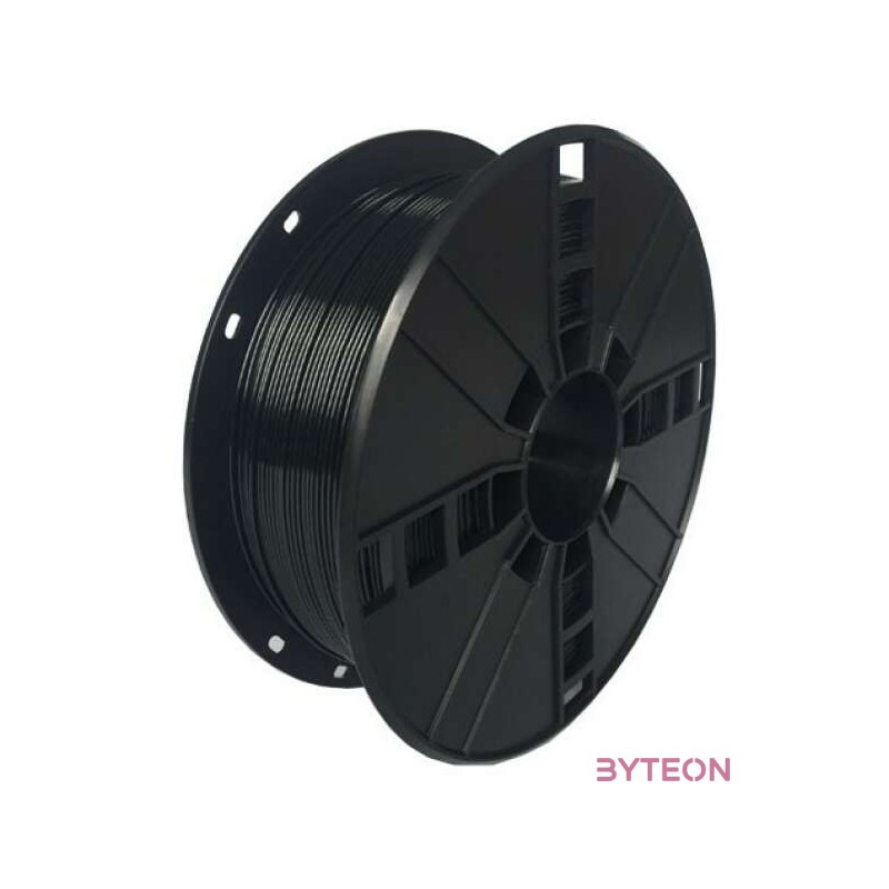 Gembird 3DP-PLA1.75-02-BK 3D nyomtató alapanyag Polilaktánsav (PLA) Fekete 600 g