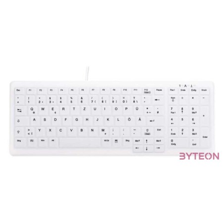 CHERRY AK-C7000 billentyűzet USB QWERTZ Német Fehér