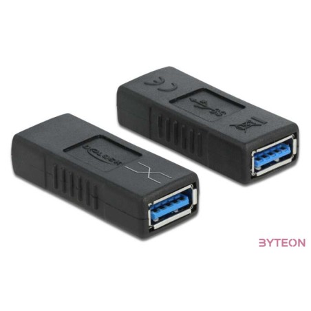 DeLOCK 66641 csatlakozó átlakító USB 3.0 Type-A Fekete