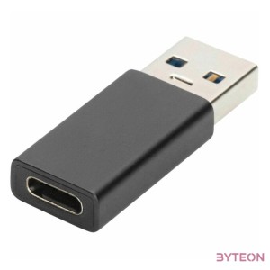 ASSMANN Electronic AK-300524-000-S csatlakozó átlakító USB A USB-C Fekete