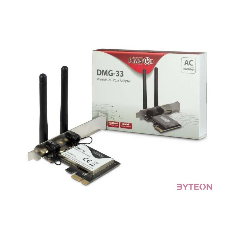 Inter-Tech DMG-33 Belső WLAN 1300 Mbit,s