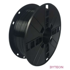 Gembird 3DP-PLA1.75-02-BK 3D nyomtató alapanyag Polilaktánsav (PLA) Fekete 600 g