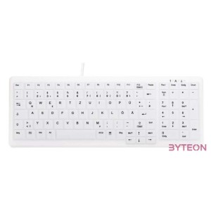 CHERRY AK-C7000 billentyűzet USB QWERTZ Német Fehér