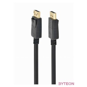 Gembird CC-DP2-10M DisplayPort kábel Fekete