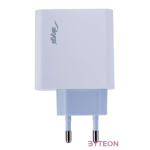 Akyga AK-CH-14 mobiltelefon töltő Fehér Automatikus