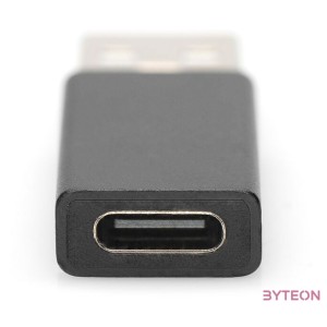 ASSMANN Electronic AK-300524-000-S csatlakozó átlakító USB A USB-C Fekete