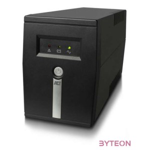 ACT AC2305 szünetmentes tápegység (UPS) Vonal interaktív 0,6 kVA 360 W 2 AC kimenet(ek)