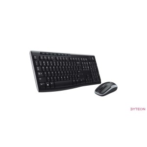 Logitech MK270 (DE, Vez.nélküli) - Fekete