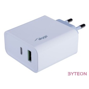 Akyga AK-CH-14 mobiltelefon töltő Fehér Automatikus