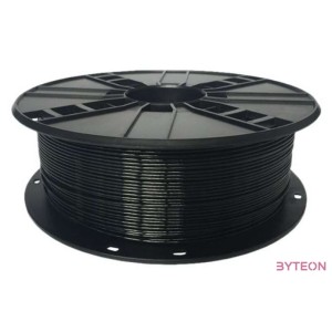 Gembird 3DP-PLA1.75-02-BK 3D nyomtató alapanyag Polilaktánsav (PLA) Fekete 600 g