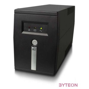 ACT AC2305 szünetmentes tápegység (UPS) Vonal interaktív 0,6 kVA 360 W 2 AC kimenet(ek)