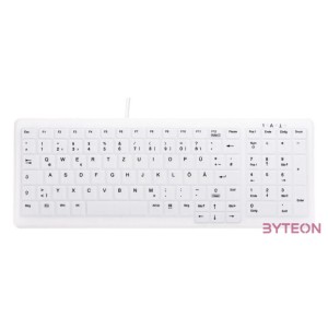 CHERRY AK-C7000 billentyűzet USB QWERTZ Német Fehér