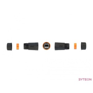 DeLOCK 86692 csatlakozó átlakító RJ45 Fekete