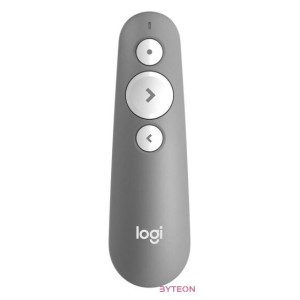 Logitech R500 Laser Presentation Remote vezeték nélküli bemutatóeszköz Bluetooth,RF Szürke