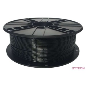 Gembird 3DP-PLA1.75-02-BK 3D nyomtató alapanyag Polilaktánsav (PLA) Fekete 600 g