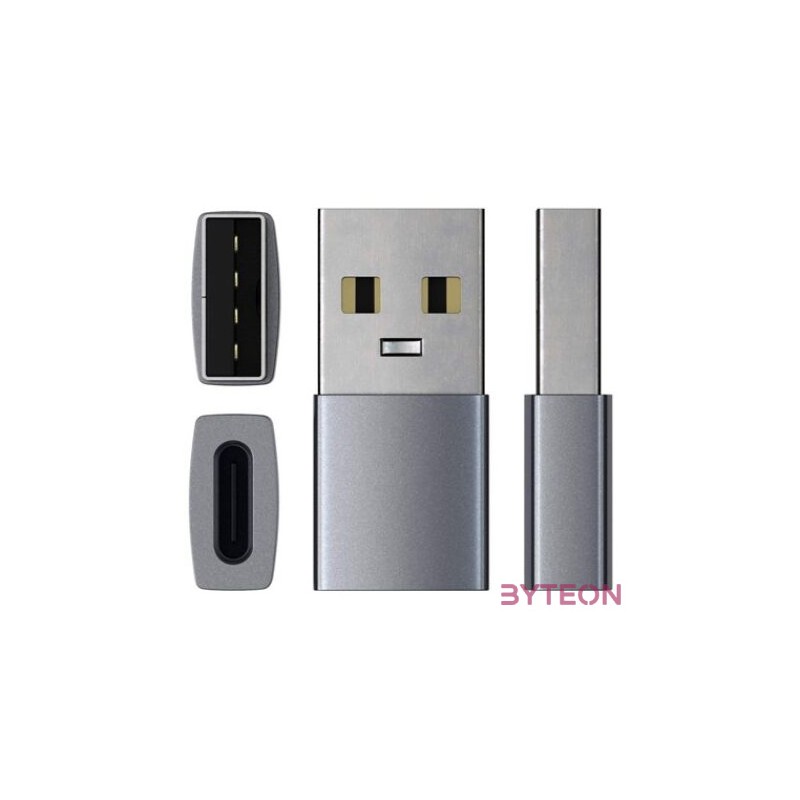 Satechi ST-TAUCM csatlakozó átlakító USB-A USB-C Szürke