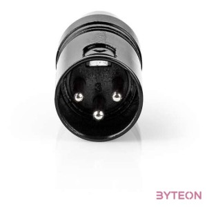 Nedis COTP15930BK csatlakozó átlakító XLR Cinch Fekete