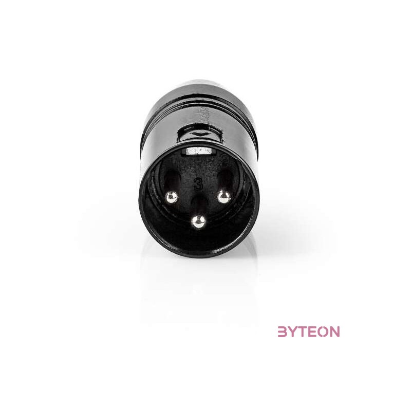 Nedis COTP15930BK csatlakozó átlakító XLR Cinch Fekete