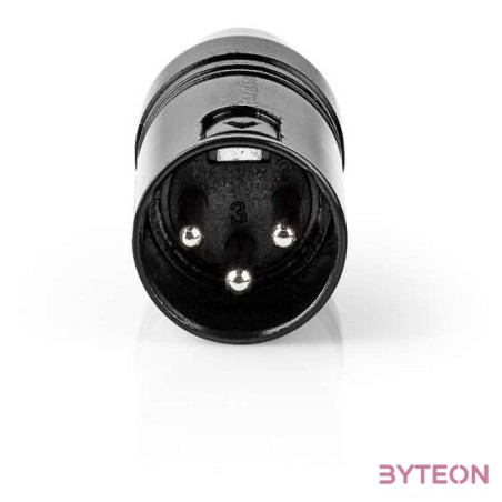 Nedis COTP15930BK csatlakozó átlakító XLR Cinch Fekete