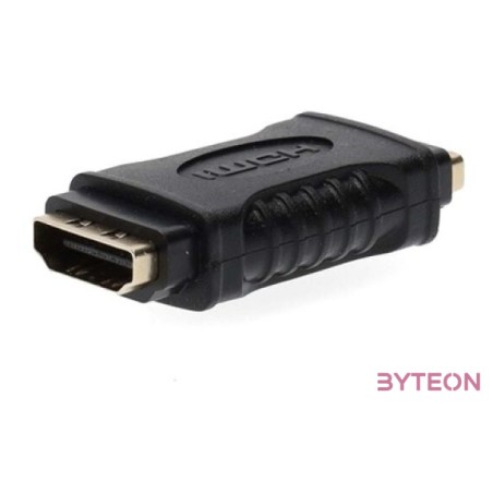 Nedis CVGB34900BK csatlakozó átlakító HDMI Type A (Standard) HDMI A-típus (Standard) Fekete, Arany
