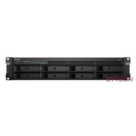 Synology RackStation RS1221 tárolószerver NAS Rack (2U) Ethernet,LAN csatlakozás Fekete V1500B