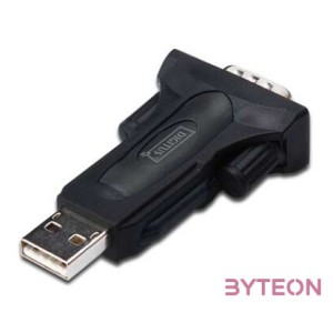 Digitus Converter USB 2.0 D-Sub 9 Male Fekete