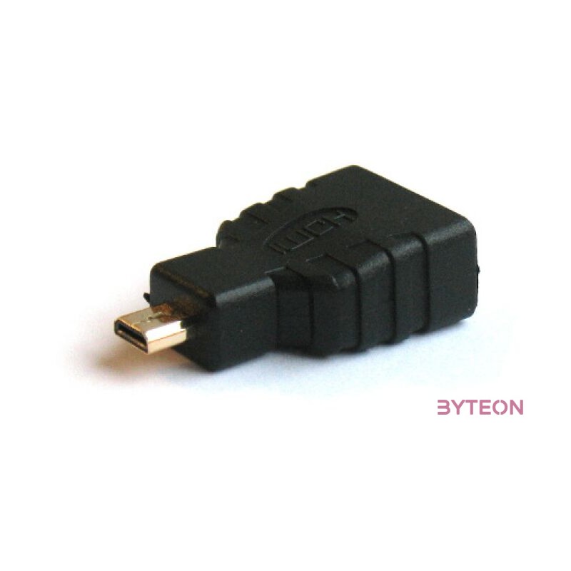 Savio CL-17 csatlakozó átlakító Micro-HDMI HDMI Fekete