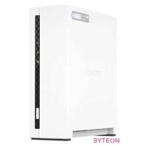 QNAP TS-133 tárolószerver Tower Ethernet,LAN csatlakozás Fehér