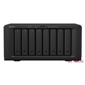 Synology DiskStation DS1821 tárolószerver NAS Tower Ethernet,LAN csatlakozás Fekete V1500B