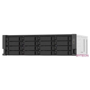 QNAP TS-1673AU-RP-16G tárolószerver NAS Rack (3U) Ethernet,LAN csatlakozás Fekete, Szürke V1500B