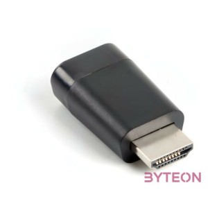 Lanberg AD-0016-BK csatlakozó átlakító VGA HDMI Fekete