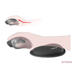 DeLOCK 12602 csuklótámasz Fekete