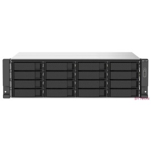 QNAP TS-1673AU-RP-16G tárolószerver NAS Rack (3U) Ethernet,LAN csatlakozás Fekete, Szürke V1500B
