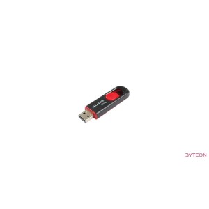 Adata C008 16GB (USB2.0) - Fekete/Piros