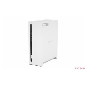 QNAP TS-133 tárolószerver Tower Ethernet,LAN csatlakozás Fehér