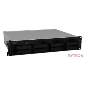 Synology RackStation RS1221RP tárolószerver NAS Rack (2U) Ethernet,LAN csatlakozás Fekete V1500B