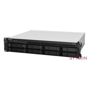 Synology RackStation RS1221RP tárolószerver NAS Rack (2U) Ethernet,LAN csatlakozás Fekete V1500B