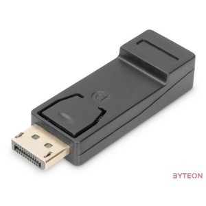 Digitus DisplayPort - HDMI DP HDMI Type A Fekete
