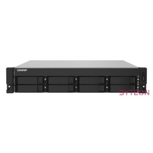QNAP TS-832PXU-RP NAS Rack (2U) Ethernet,LAN csatlakozás Fekete AL324