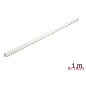 DeLOCK 20717 kábelvédő Padló menti kábelvédők Fehér