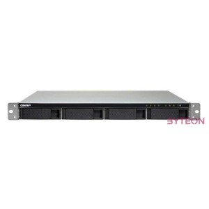 QNAP TS-432PXU-RP NAS Rack (1U) Ethernet,LAN csatlakozás Fekete Alpine AL-324
