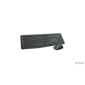 Logitech MK235 (HU, Vez.nélküli) - Fekete