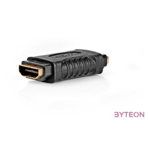 Nedis CVGB34900BK csatlakozó átlakító HDMI Type A (Standard) HDMI A-típus (Standard) Fekete, Arany