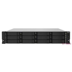 QNAP TS-1232PXU-RP NAS Rack (2U) Ethernet,LAN csatlakozás Fekete AL324