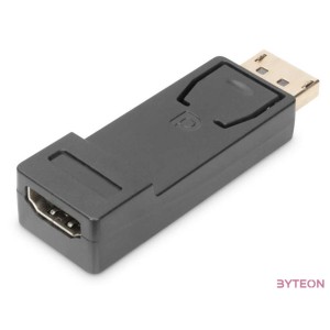 Digitus DP,HDMI HDMI Type A Fekete