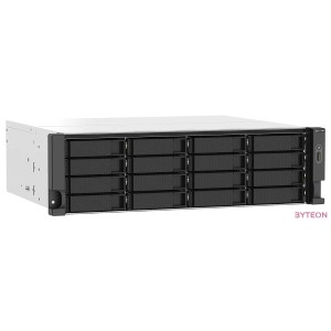 QNAP TS-1673AU-RP-16G tárolószerver NAS Rack (3U) Ethernet,LAN csatlakozás Fekete, Szürke V1500B