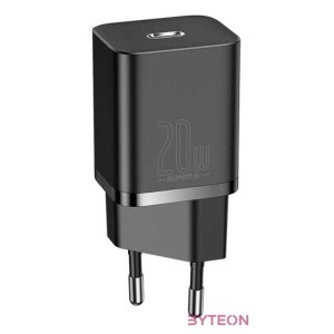 Baseus TZCCSUP-B01 mobiltelefon töltő Fekete Beltéri