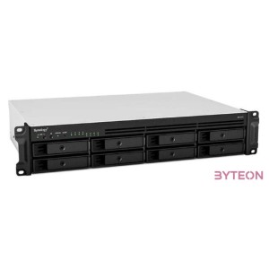 Synology RackStation RS1221 tárolószerver NAS Rack (2U) Ethernet,LAN csatlakozás Fekete V1500B