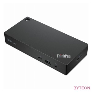 Lenovo ThinkPad Universal USB-C Smart Dock Vezetékes Thunderbolt 4 Fekete