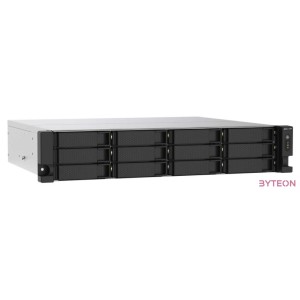 QNAP TS-1273AU-RP-8G tárolószerver NAS Rack (2U) Ethernet,LAN csatlakozás Fekete, Szürke V1500B